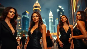 Professional KL ESCORT service showcasing stylish escort girls in Kuala Lumpur with a luxurious, inviting atmosphere for discerning clients seeking quality companionship.