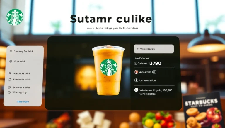 Master Your Drink Choices with the Precise Starbucks Calories Calculator