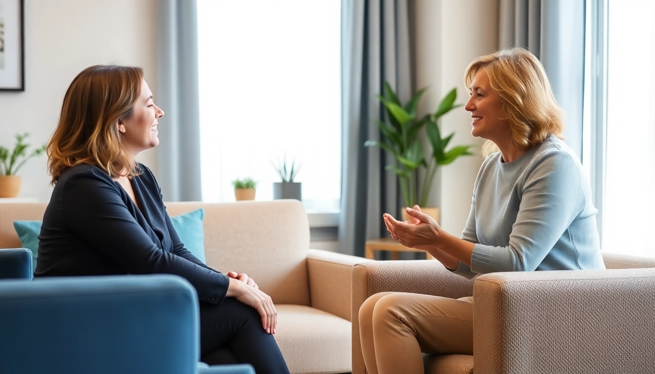 Psycholog Lublin providing compassionate mental health support in a welcoming office environment.