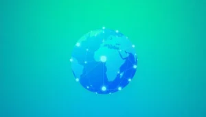 KJC logo representing global connectivity and modern digital communication, emphasizing international collaboration and trust, optimized for screen readers.