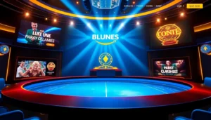 Sky Exchange live casino with dealers and players engaging in roulette, blackjack, and poker games in a high-energy setting.