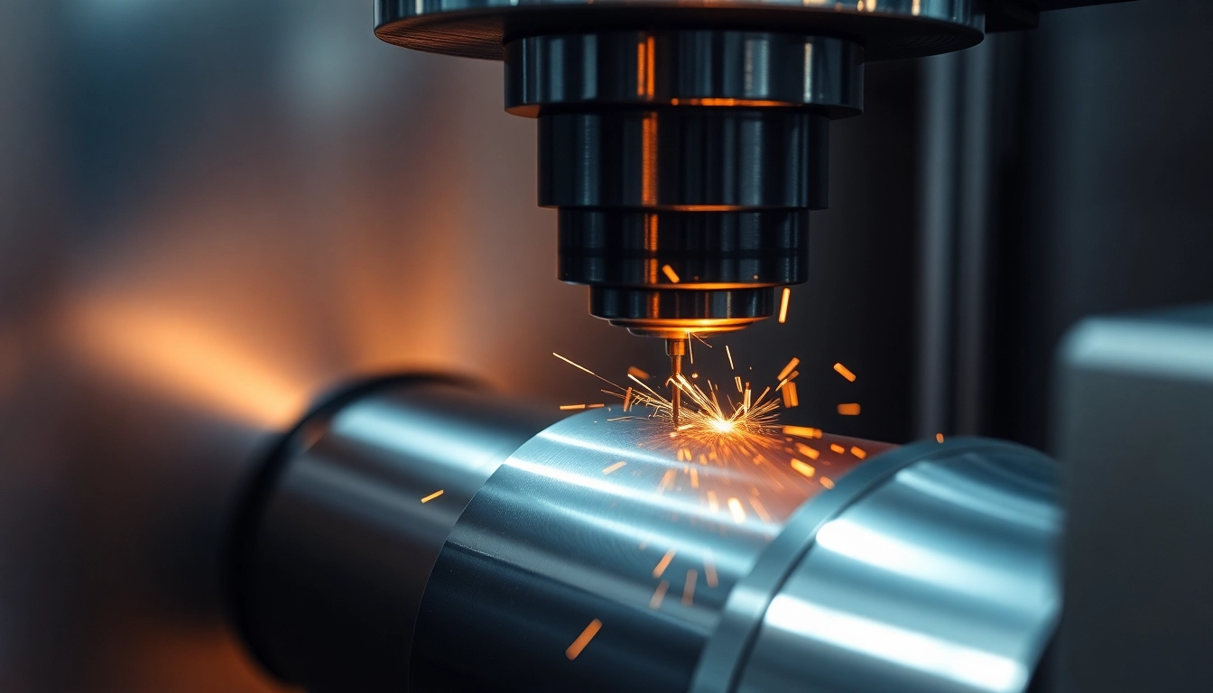 Toczenie CNC process involves precise metal shaping with advanced machinery for high-quality
