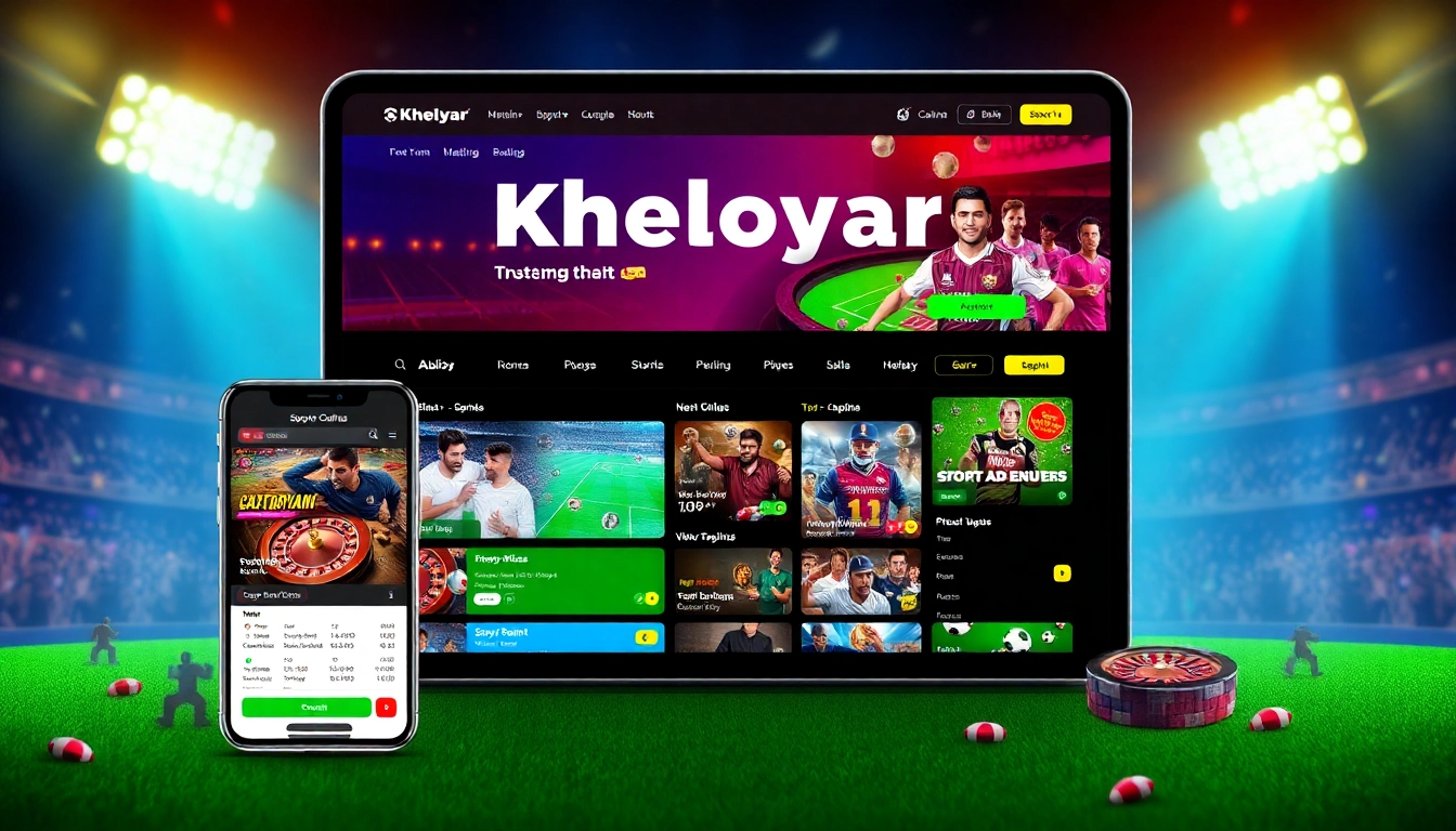 Kheloyar online betting platform with sports and casino games engaging Indian players safely