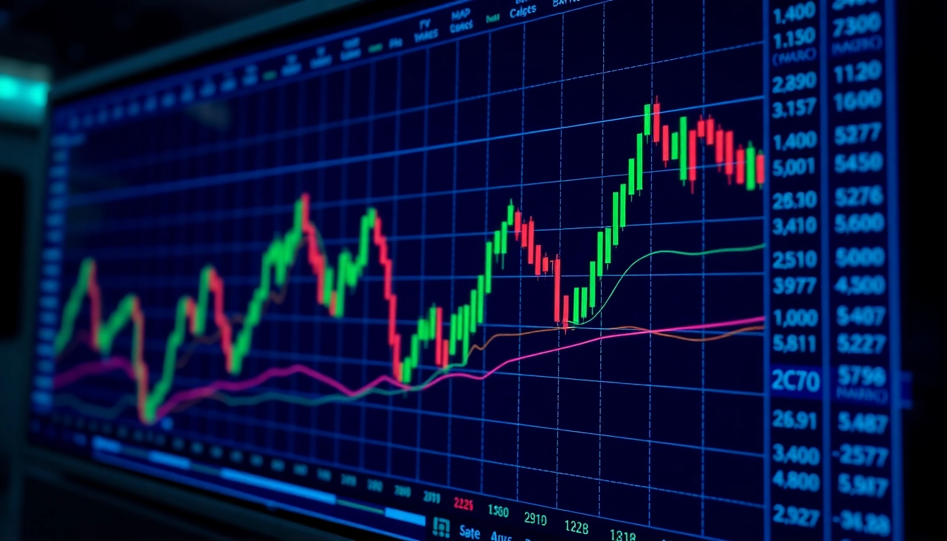 Highlighted aicoin trading chart showing market trends and analytics in a professional digital