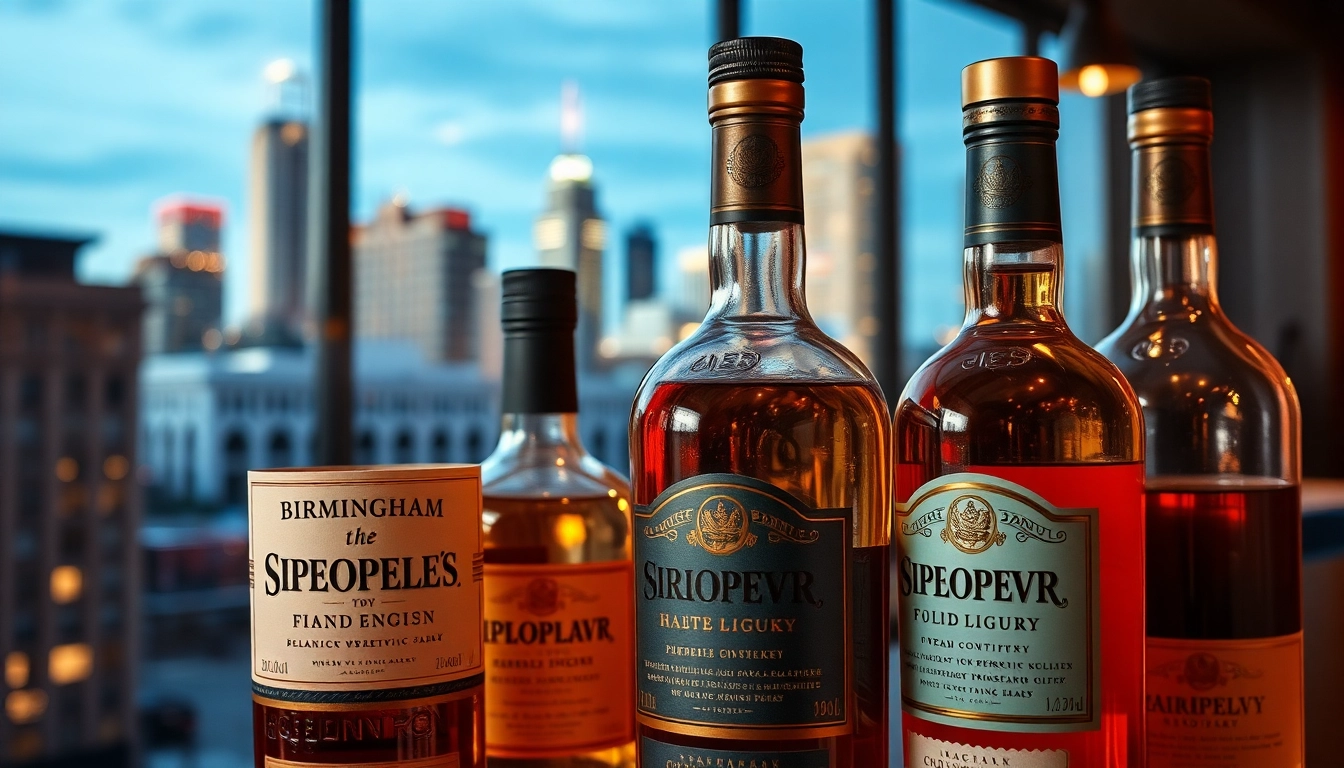 Liqors Birmingham offers a curated selection of premium spirits in a stylish store setting,