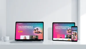 Build effective paginas web baratas with professional design and responsive layout for small